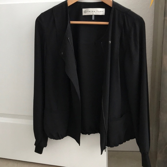 Trina Turk Jackets & Blazers - Trina Turk black jacket